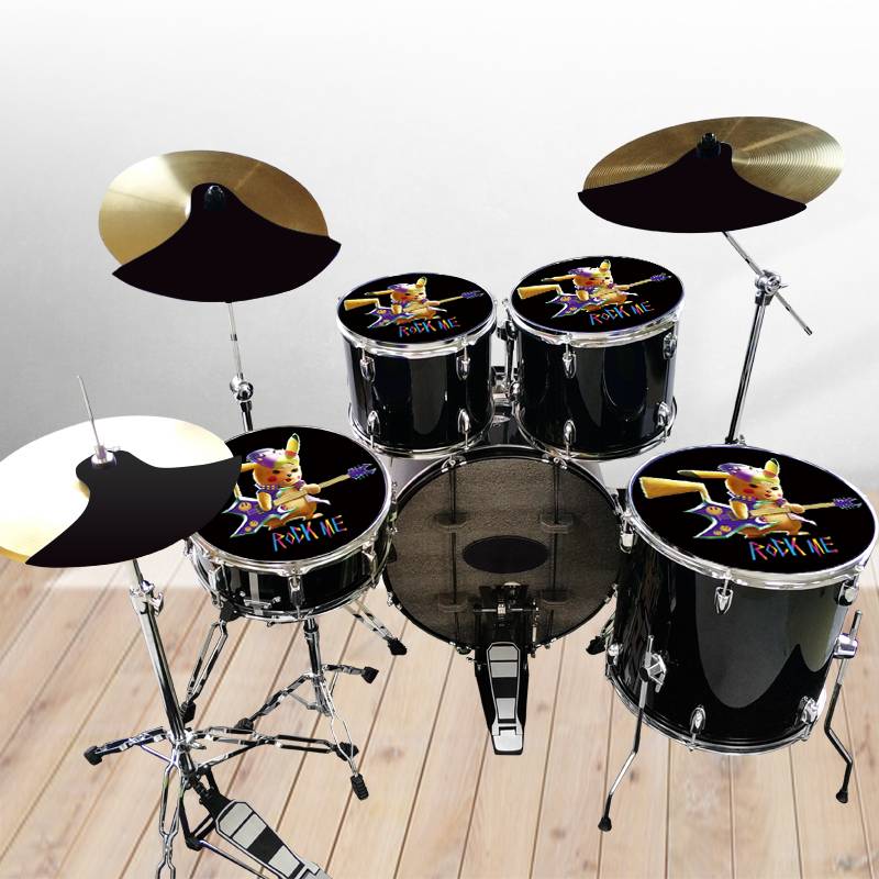 Five drums and three drums of rock and roll